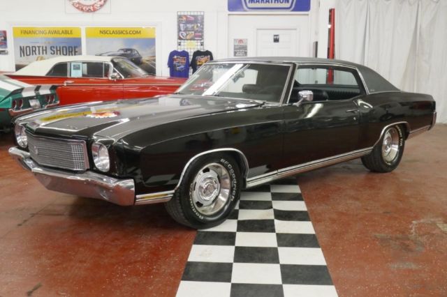 1970 Chevrolet Monte Carlo -TRIPLE BLACK NICE CONDITION 454 BIG BLOCK- - photo 2