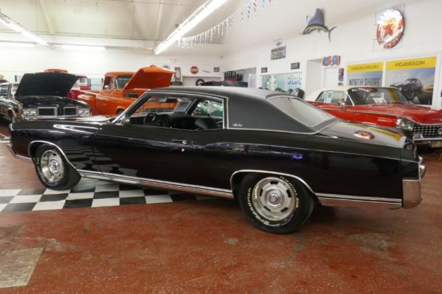 1970 Chevrolet Monte Carlo -TRIPLE BLACK NICE CONDITION 454 BIG BLOCK- - photo 5