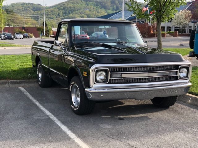 1968 Chevrolet Other Pickups C10-ALABAMA RUST FREE SHORT BED PICK UP-BLACK ON B - photo 4