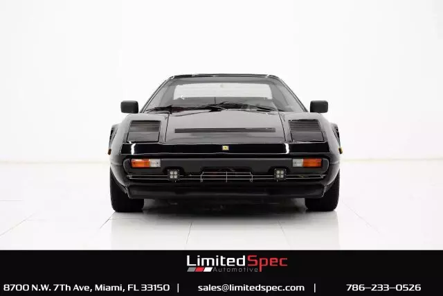Black Ferarri 308 with 77003 Miles available now! 1985 Ferarri 308 GTS QUATTRO