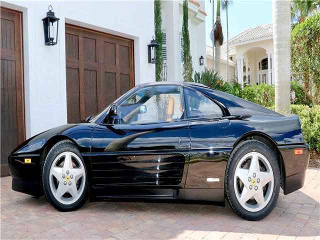Black Ferrari 348 with 23,478 Miles available now! 1990 Ferrari 348 TS