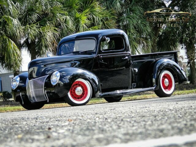Black Ford Pickup with 1636 Miles available now! 1940 Ford Other Pickups 2 Door