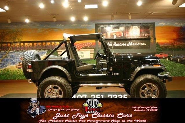 Black Jeep Wrangler with 20,000 Miles available now! 1982 Jeep Wrangler --