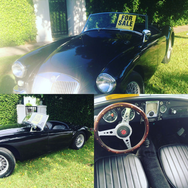 Black MG 1955 1955 MG MGB