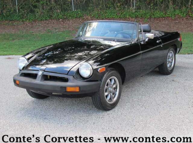 Black MG MGB with 52,000 Miles available now! 1977 MG MGB Convertible