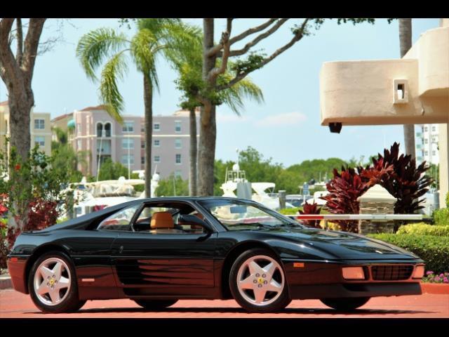 BLACK ONLY 30K MILES SERVICED TAN LEATHER 1992 COUPE CAPRISTO EXHAUST 1992 Ferrari 348 TB Coupe