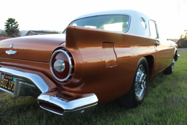 1957 Ford Thunderbird California, Black Plate, Two Owner, Family Owned - photo 5