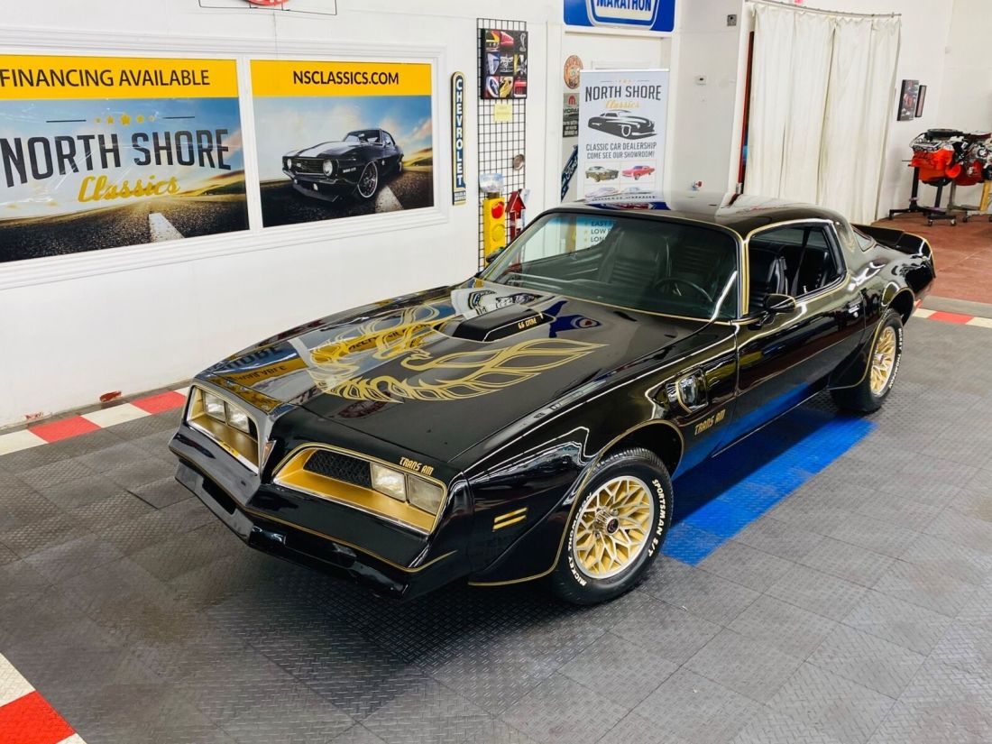 Black Pontiac Firebird with 12,230 Miles available now! 1978 Pontiac Firebird - TRANS AM DECALS - 4 SPEED - 400 SBC ENGINE - SEE