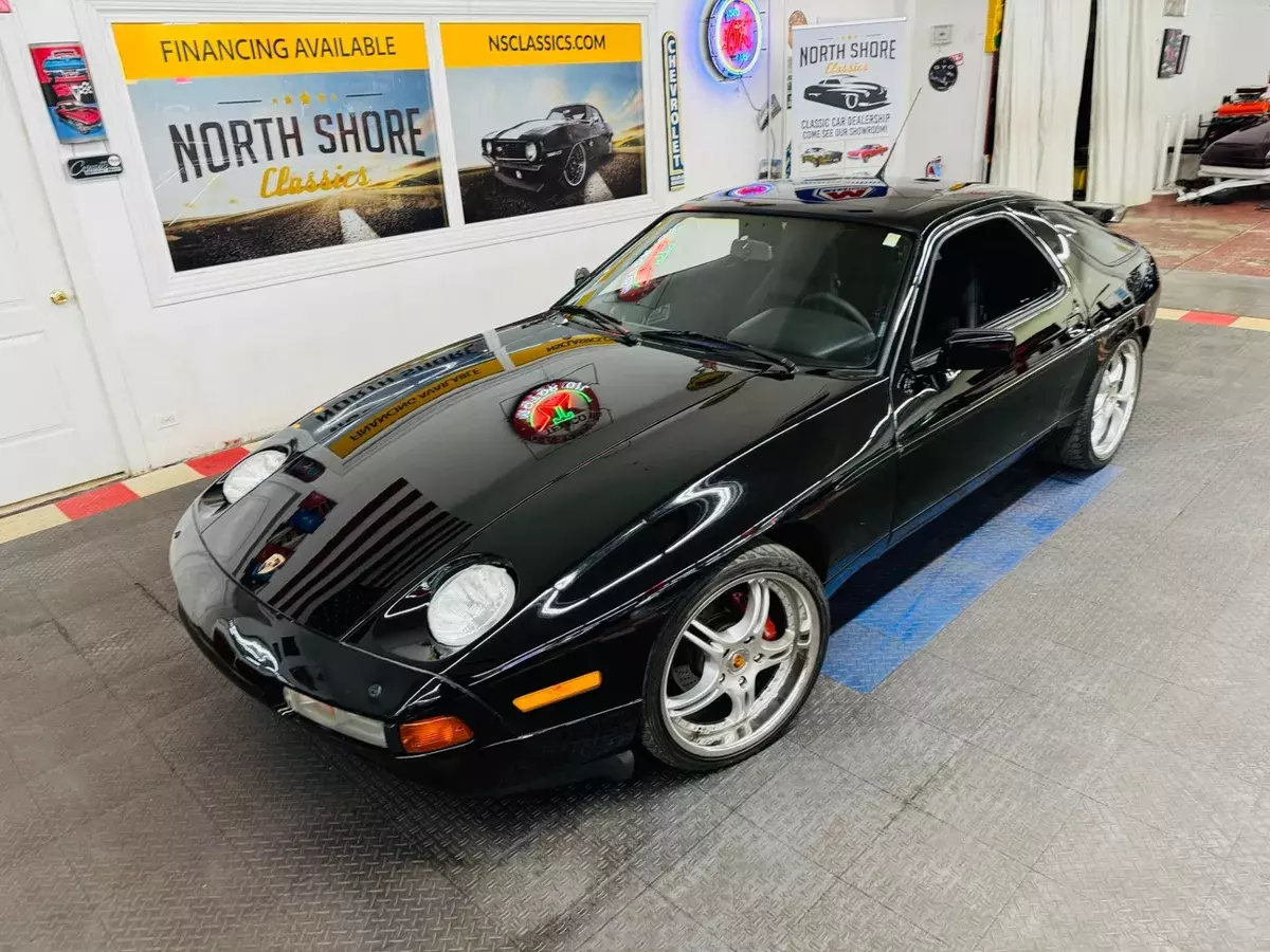 Black Porsche 928 with 89,286 Miles available now! 1989 Porsche 928 S4