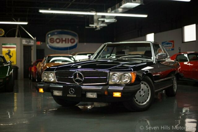 Black/Black, EXCELLENT CONDITION, Looks Great, Runs Well, PRICED TO SELL!! 1983 Mercedes-Benz SL-Class 380SL, Both Tops