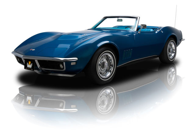 Bloomington Gold Corvette Stingray Roadster L68 427/400 HP Tri-Power 4 Speed 1968 Chevrolet Corvette Sting Ray