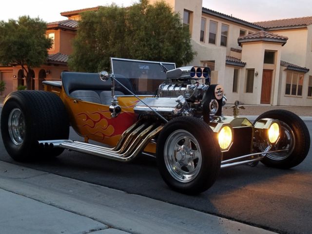 Blown BBC 454, T-Bucket Show Winner! Pro Street, Hot Rod, Street Rod. 1915 Ford Model T T-Bucket pro street hot rod