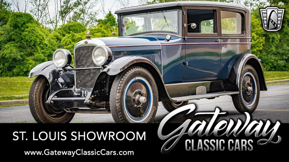 Blue 1926 Nash Special Six 207.4 CID Inline 6 3 Speed Manual Available Now! 1926 Nash Special Six Advance
