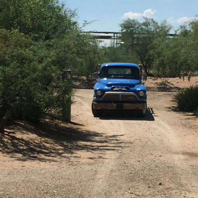 BLUE 1957 GMC Stake Bed 1957 GMC Other 150