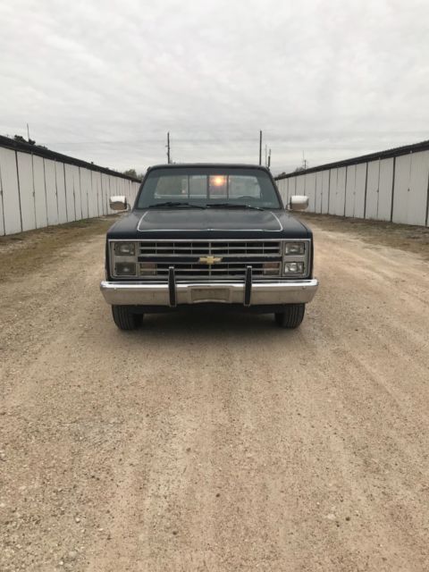 blue 1987 c10 1987 Chevrolet C-10