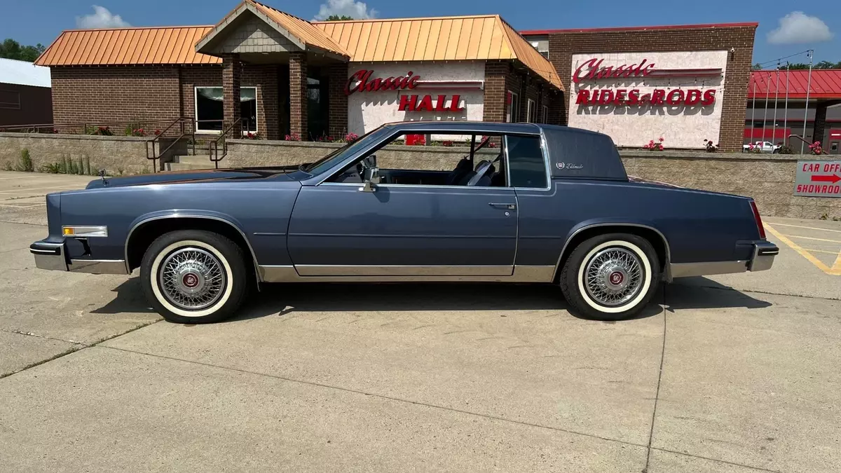 Blue Cadillac Eldorado with 53043 Miles available now! 1984 Cadillac Eldorado