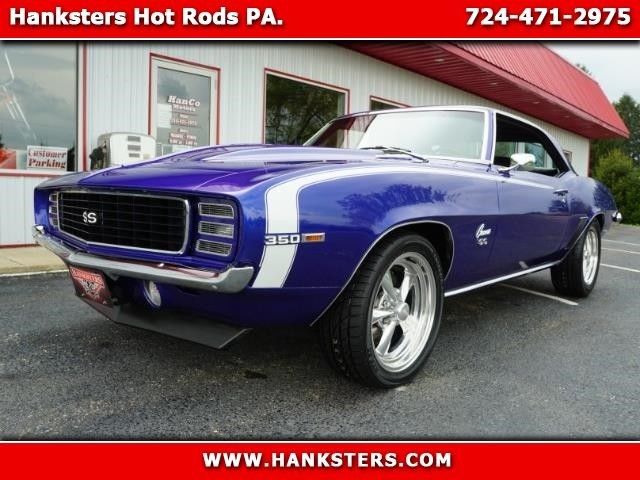 Blue Chevrolet Camaro with 92,704 Miles available now! 1969 Chevrolet Camaro RS SS Style