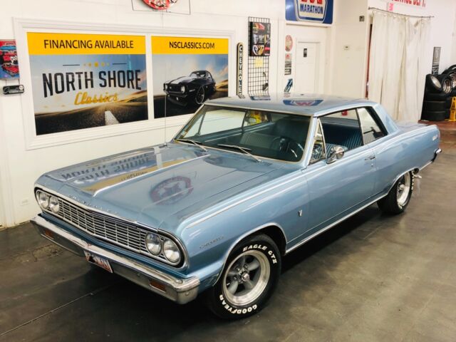 Blue Chevrolet Chevelle with 10,079 Miles available now! 1964 Chevrolet Chevelle - MALIBU SS - NUMBERS MATCHING ENGINE - SUPER