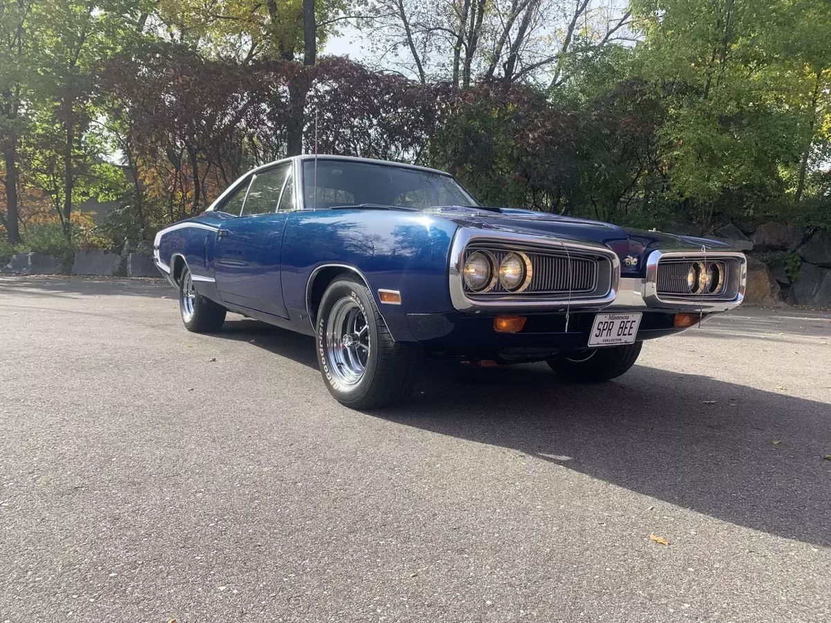 Blue Dodge Super Bee with 0 Miles available now! 1970 Dodge Super Bee