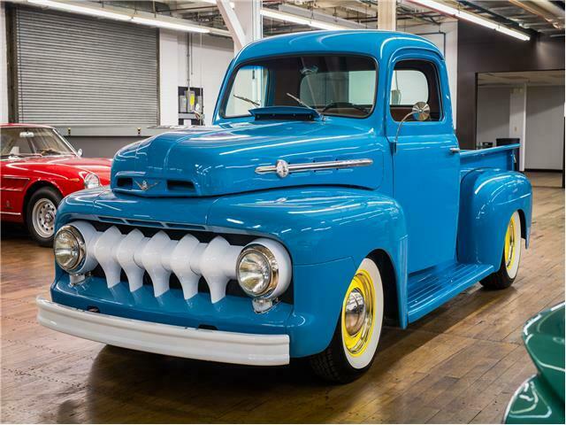 Blue Ford Stepside Pick-up with 346 Miles available now! 1952 Ford Other Pickups --