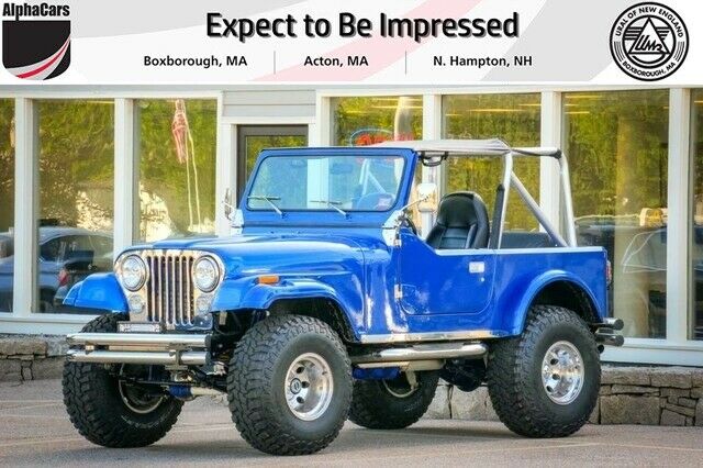 Blue Jeep CJ-7 with 513 Miles available now! 1979 Jeep CJ Custom