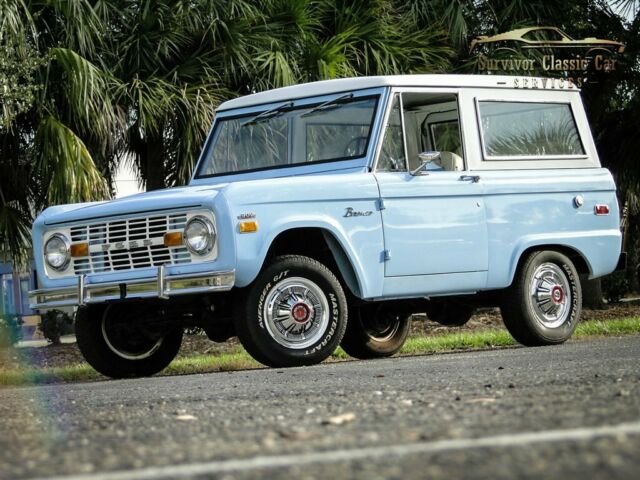 Blue (Light) Ford Bronco with 70239 Miles available now! 1972 Ford Bronco SUV