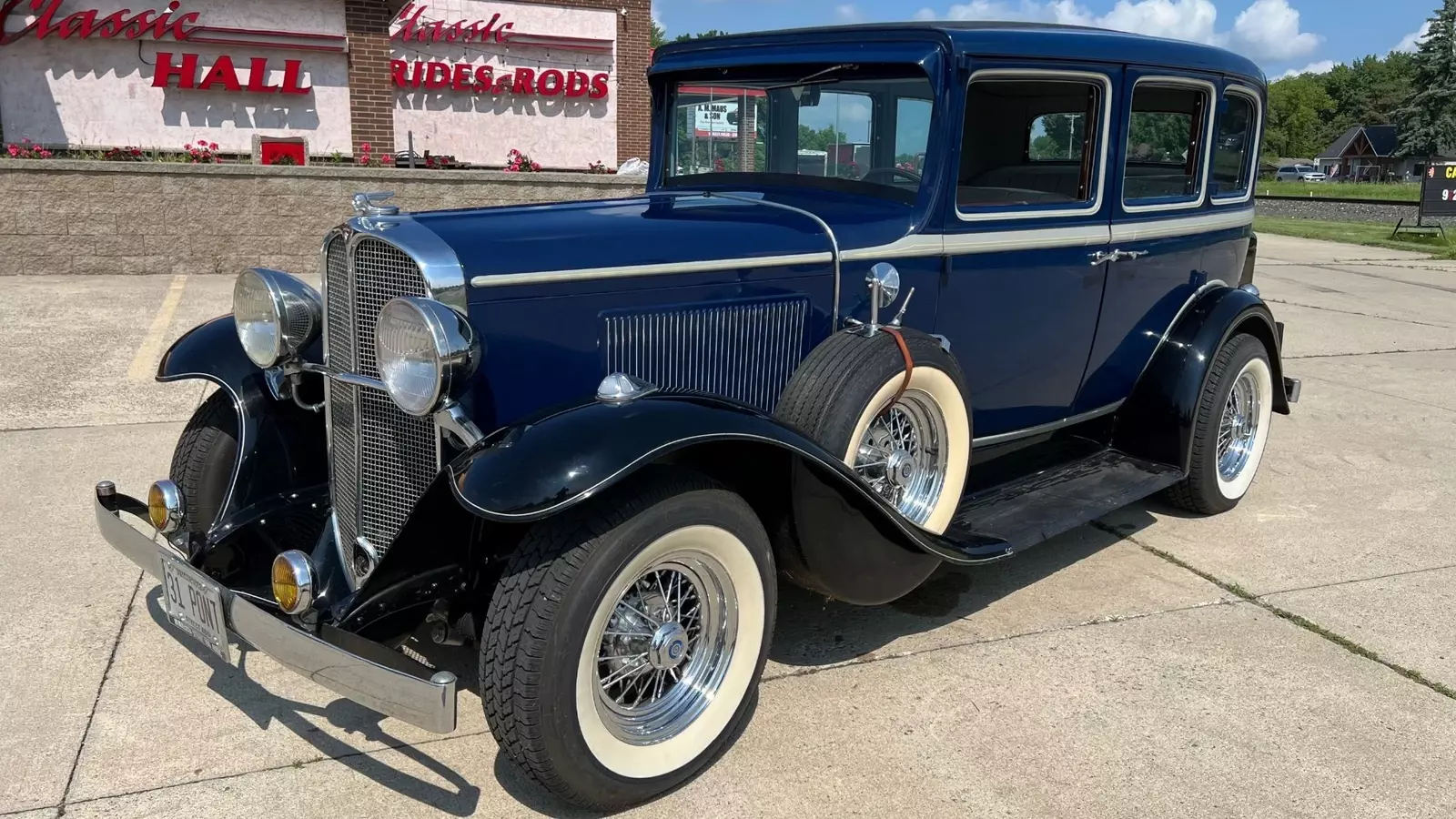 Blue Pontiac 401 Sedan with 0 Miles available now! 1931 Pontiac 401 Sedan