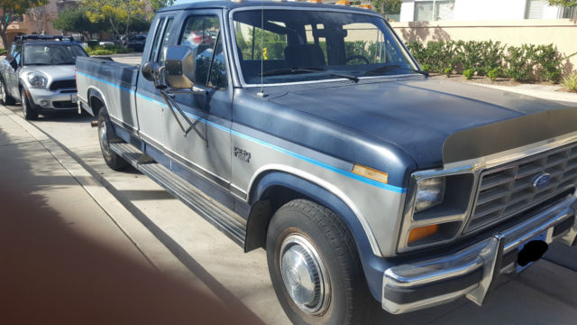 1986 Ford F-250 XLT Lariat Extended Cab Pickup 2-Door - photo 2