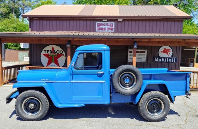 Blue Willys Jeep with 0 Miles available now! 1959 Willys Jeep -4x4 Pick Up