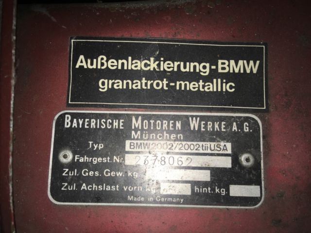 1976 BMW 2002 - photo 12