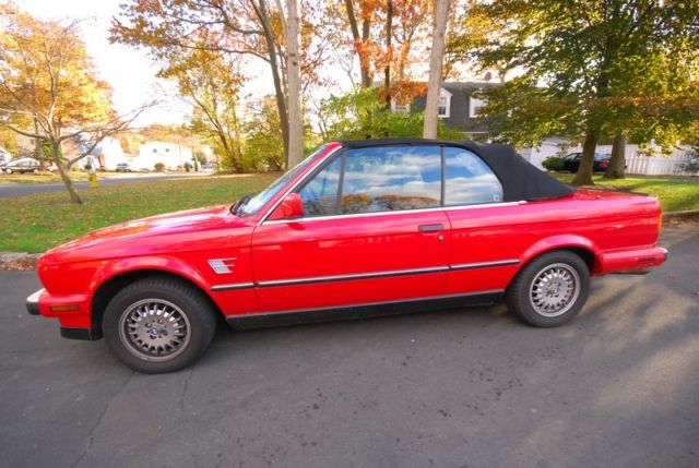 BMW 325i Convertible - 1991 E30 Bilstein Sports Suspension Leather AT CD & more 1991 BMW 3-Series