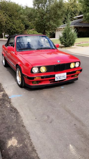 BMW 325i e30 cabriolet coupe 1993 BMW 3-Series Cabriolet