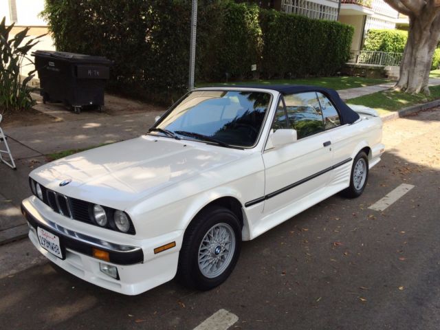 BMW 325ic Convertible E30 1988 1988 BMW 3-Series E30