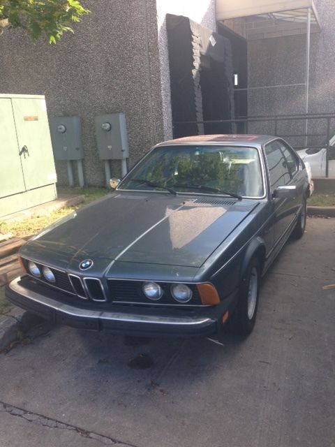BMW 6-Series - 1984 633 CSi - 2 Door Coupe - Silver / Blue Color Black Interior 1984 BMW 6-Series