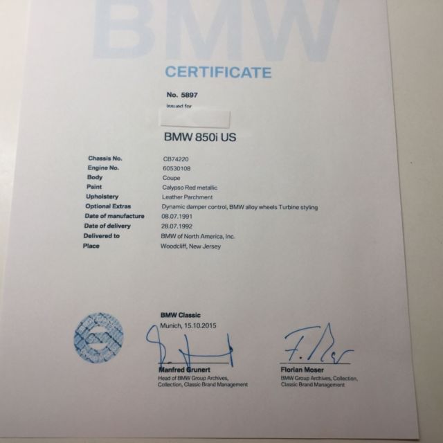 1992 BMW 8-Series - photo 11