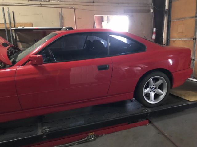 1991 BMW 8-Series 850i V12 5.0L Automatic 308 Red 97,500 miles - photo 5