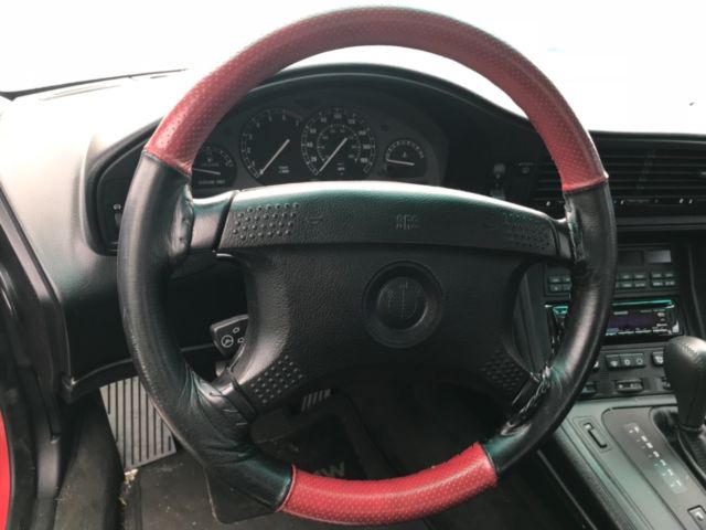 1991 BMW 8-Series 850i V12 5.0L Automatic 308 Red 97,500 miles - photo 6