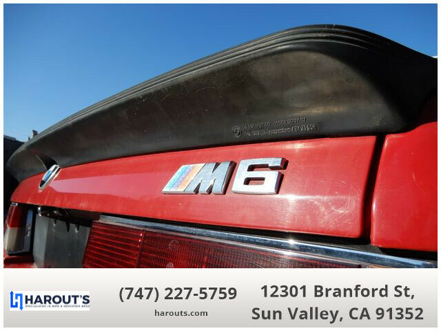 1987 BMW M6 -- - photo 7
