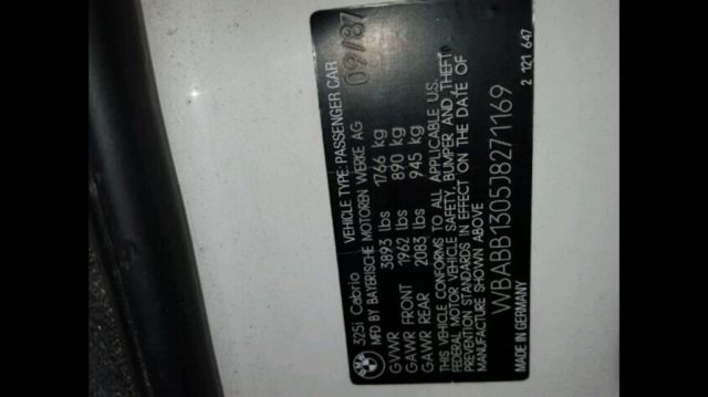 1988 BMW 3-Series Convertible - photo 10