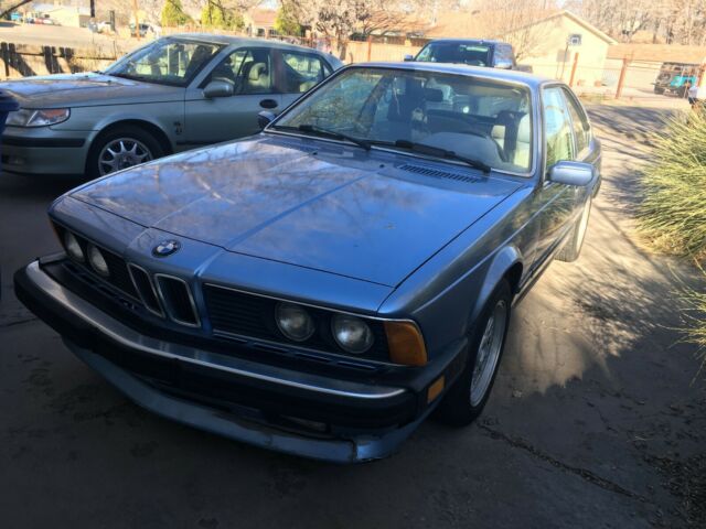 BMW L6 2 Door Sport Coupe 1987 BMW 6-Series L6