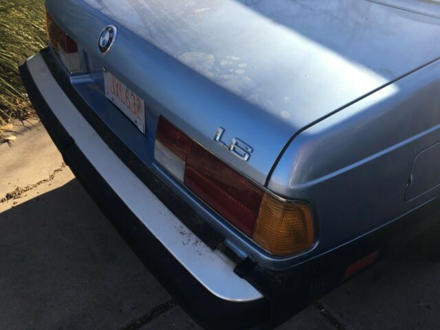 1987 BMW 6-Series L6 - photo 3