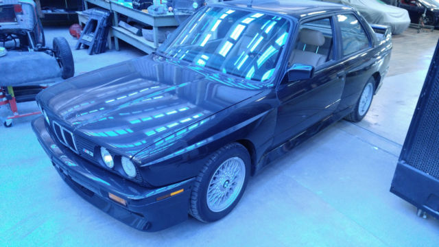 BMW M3, Just Restored - all BMW Parts, Diamond Schwartz/Tan, No Modifications. 1989 BMW M3 M3
