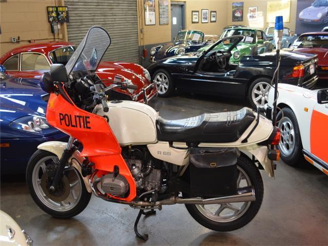 BMW R65 Dutch Police Motorcycle - Rare to find - Collector Owned 1988 BMW Motorcycle R65 Dutch Police Bike --