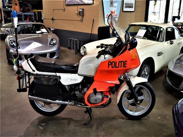 1988 BMW Motorcycle R65 Dutch Police Bike -- - photo 8