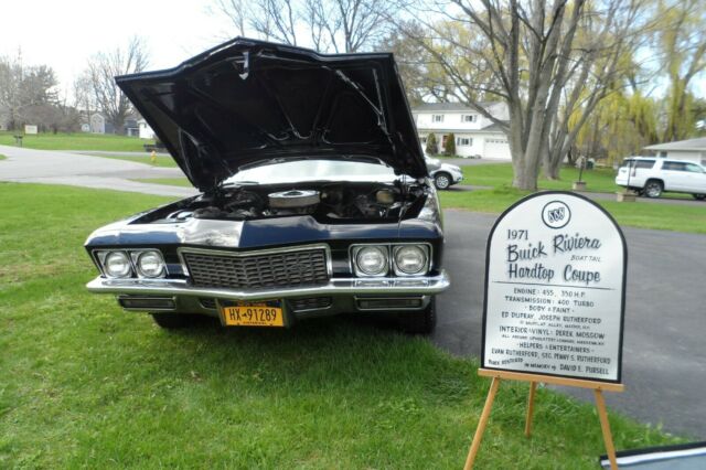1971 Buick Riviera 455 CI Tail Boat - photo 13