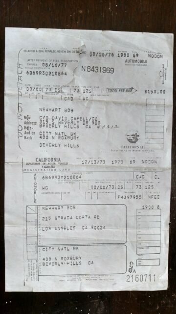 1973 Cadillac Bob Newhart - photo 13