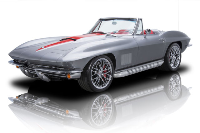 Body Off Built Corvette Sting Ray Roadster Pro Touring EFI LS3 V8 5 Speed PS A/C 1967 Chevrolet Corvette