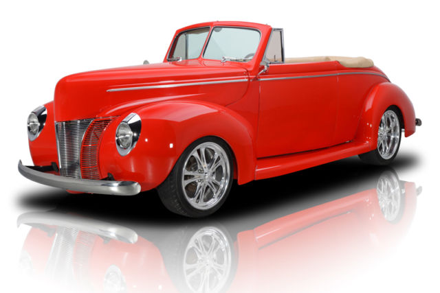 Body Off Built Steel Convertible EFI LT4 V8 700R4 4 Speed Automatic Ford 9" A/C 1940 Ford Convertible