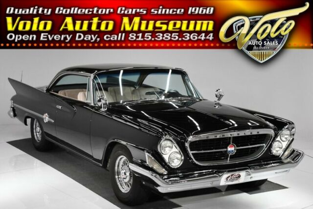 Body off frame restored, pile of documentation! 1961 Chrysler 300G --