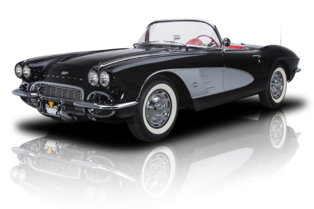 Body Off Restored Corvette Roadster 283 V8 245 HP Dual Quad V8 4 Speed 1961 Chevrolet Corvette